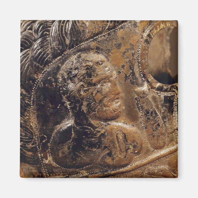 Aimant Détail du masque d'un gladiateur (Devant)