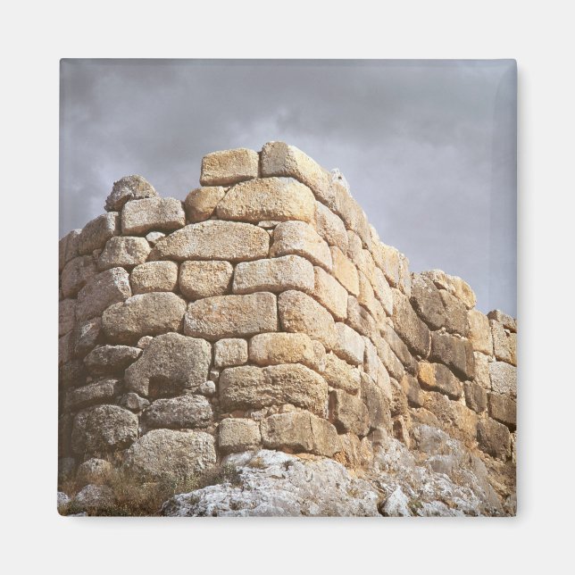 Aimant Détail d'un mur en pierre (Devant)