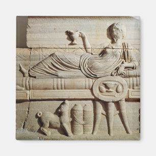 Aimant Détail d'un sarcophage