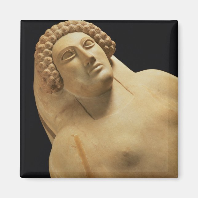 Aimant Détail d'un sarcophage féminin de Cadix, 5e-4e (Devant)