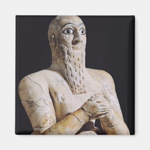 Aimant Détail d'une statue d'Itur-Shamagen