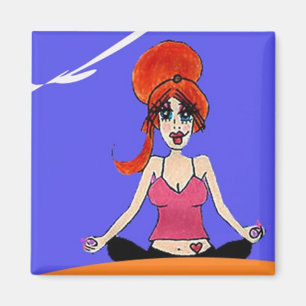 Aimant Détendez l'aimant de yoga