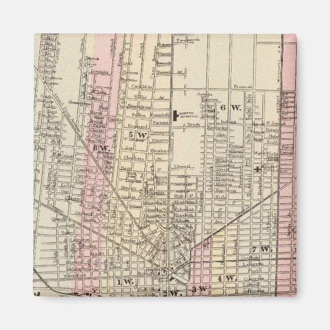 Aimant Détroit (Devant)