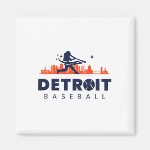 Aimant Détroit Bysebyll Vintage minimaliste Retro Bysebyl