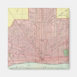 Aimant Détroit et ses environs