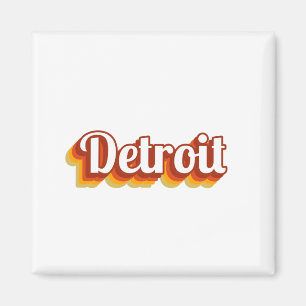Aimant Détroit vintage