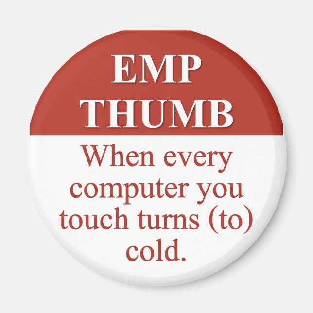 Aimant Détruire les ordinateurs à impulsions électromagné (Devant)