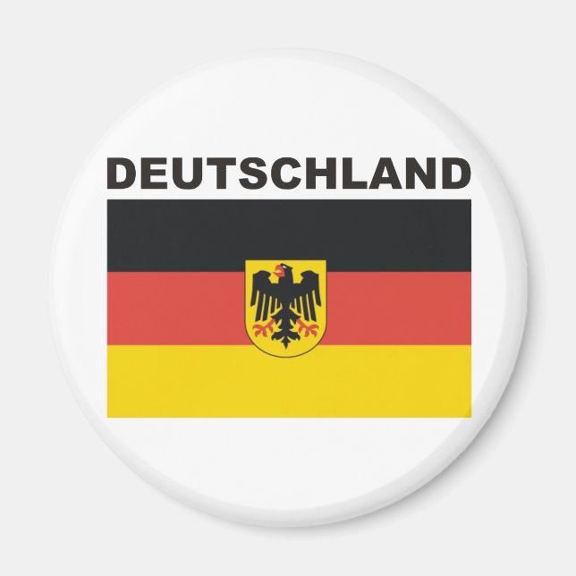 Aimant Deutschland Allemagne Produits & Designs! (Devant)
