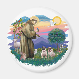 Aimant Deux Carlins (fawn)