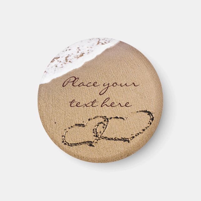 Aimant Deux Hearts (Devant)