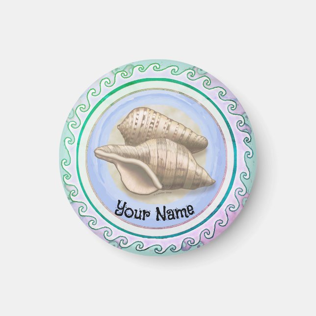 Aimant Deux Jolies coquilles (Devant)