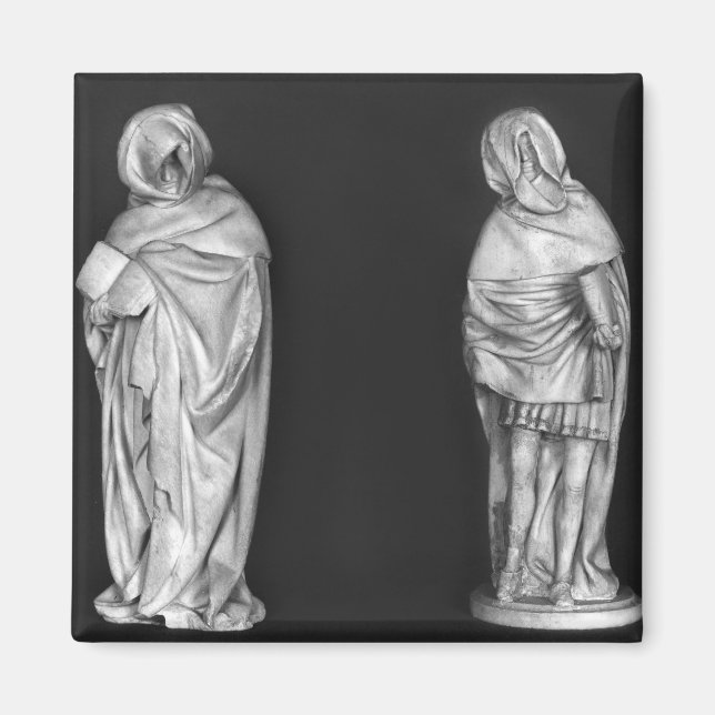 Aimant Deux personnes en deuil (Devant)
