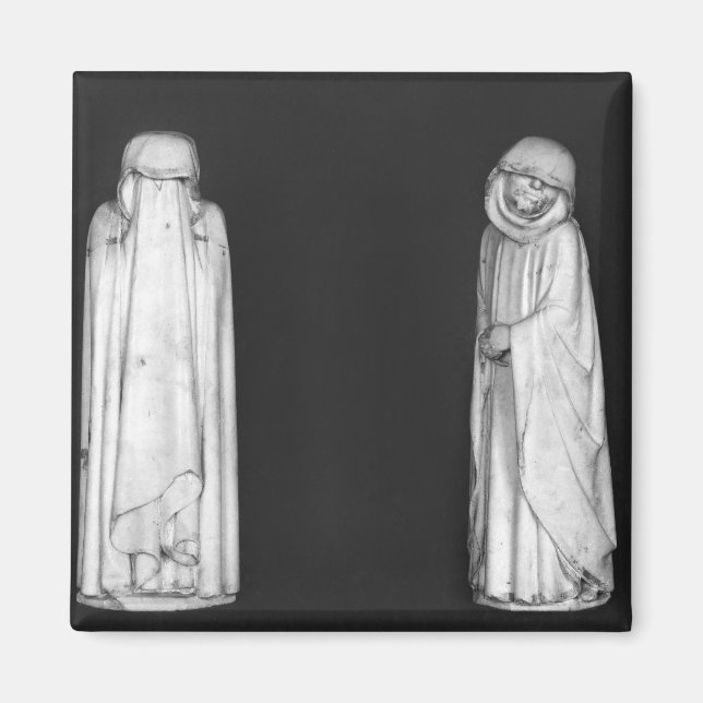 Aimant Deux personnes en deuil (Devant)