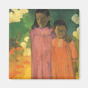 Aimant Deux Sœurs de Paul Gauguin, Beaux-Arts Vintage