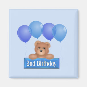 Aimant Deuxième anniversaire