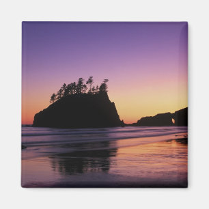 Aimant Deuxième plage au crépuscule, Parc national Olympi