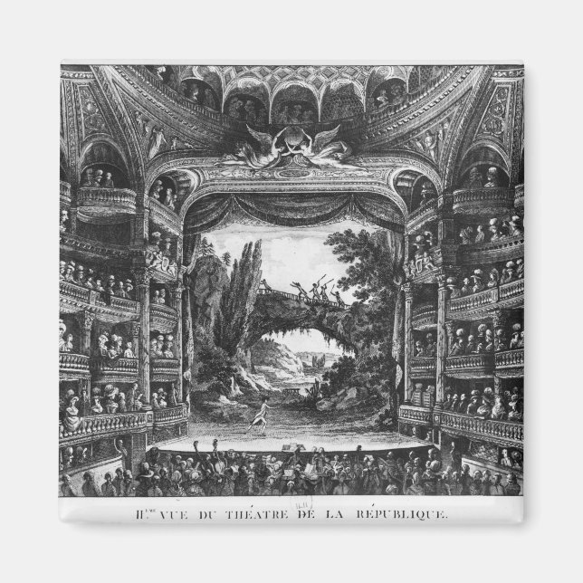 Aimant Deuxième vue du théâtre de la République (Devant)