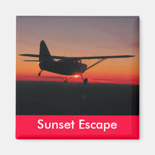 Aimant d'évasion de coucher du soleil