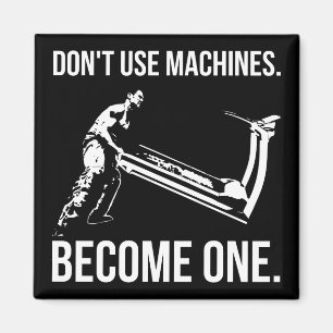 Aimant Devenez Une Machine - Dessin, Homme Forte, Tapis