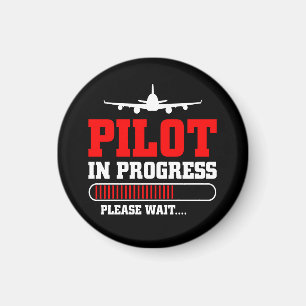 Aimant Devenir pilote Formation aéronautique en cours
