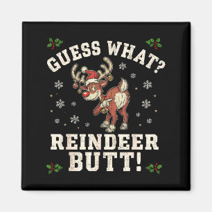 Aimant Devinez Quel Renne Fesses Drôle De Noël