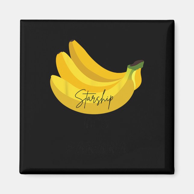 Aimant Devis de banane amusant (Devant)