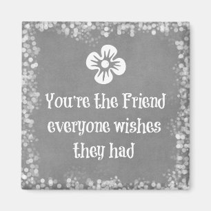 Aimant Devis de l'ami