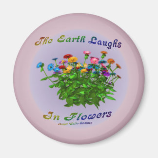 Aimant Devis inspirant Fleurs