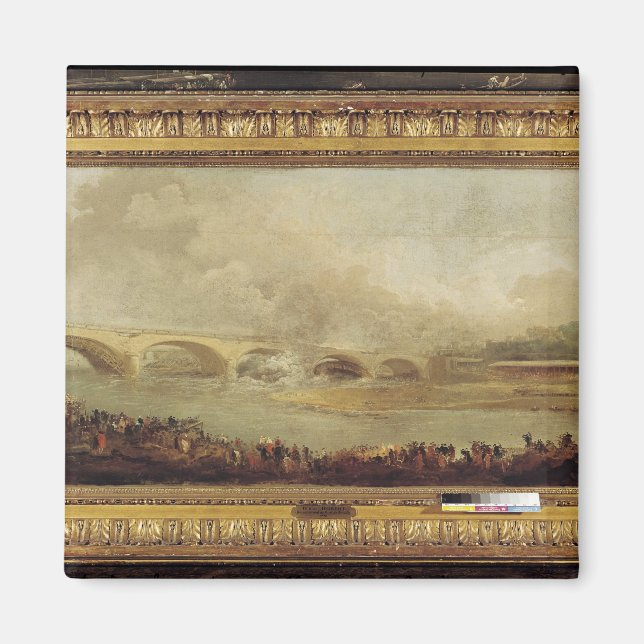Aimant Dévoilement du Pont de Neuilly, 1772 (Devant)