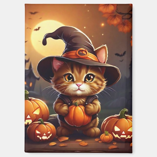 Aimant d'Halloween (Recto)