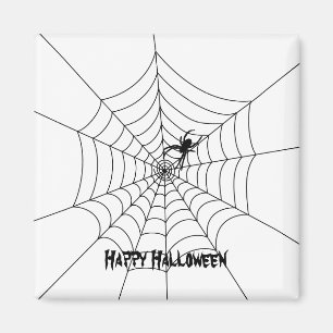 Aimant d'Halloween Spider Web