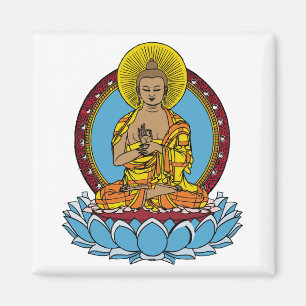 Aimant Dharmachakra Bouddha