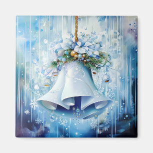 Aimant d'hiver bleu