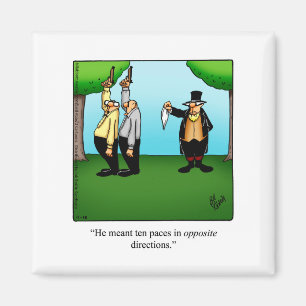 Aimant d'Humour double