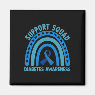 Aimant Diabète Blue Support Squad Sensibilisation au diab