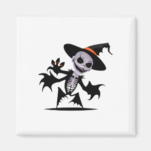 Aimant Diable fantôme dans Sticker Halloween