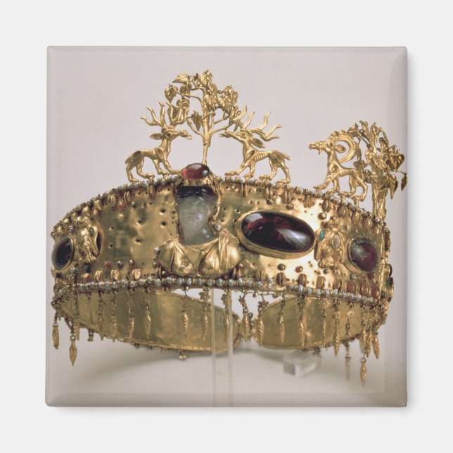 Aimant Diadem, trouvé dans le monticule de Khoklach (Devant)