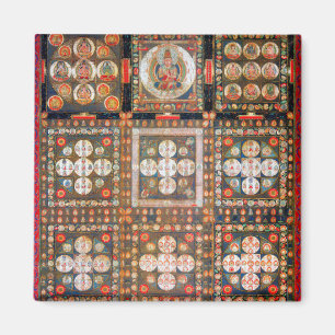 Aimant Diagramme cosmique Mandala pour la méditation