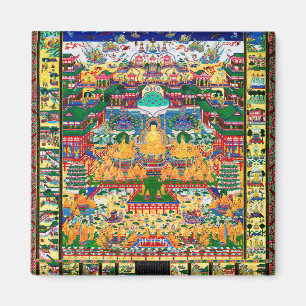 Aimant Diagramme cosmique Mandala pour la méditation