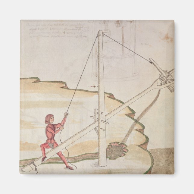 Aimant Diagramme d'une méthode d'approvisionnement en eau (Devant)