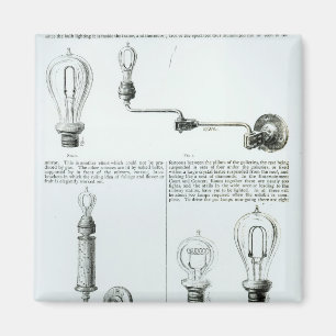 Aimant Diagrammes des ampoules et de leurs parenthèses