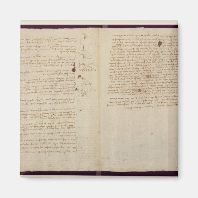 Aimant Diagrammes scientifiques (Devant)