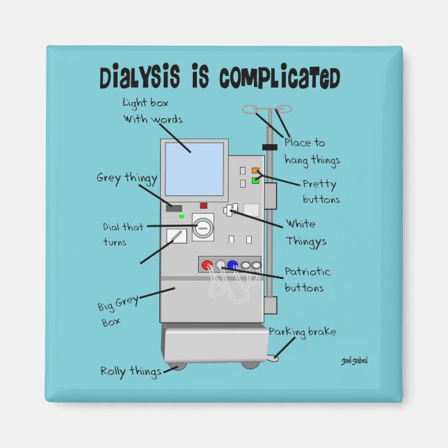 Aimant Dialysis Humor i (Devant)