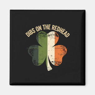 Aimant Dibs Sur La Rousse - Saint-Patrick 2025 Irlandais