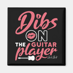 Aimant Dibs sur le joueur de guitare