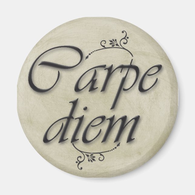 Aimant diem carpe (Devant)