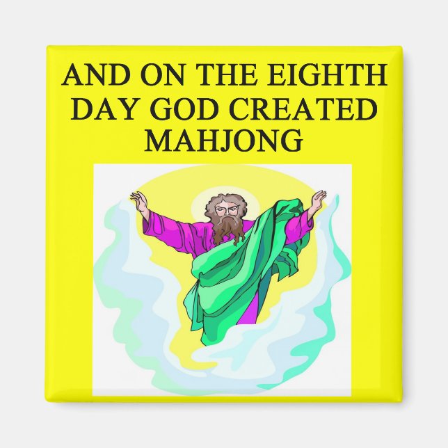 Aimant dieu a créé le mahjong (Devant)