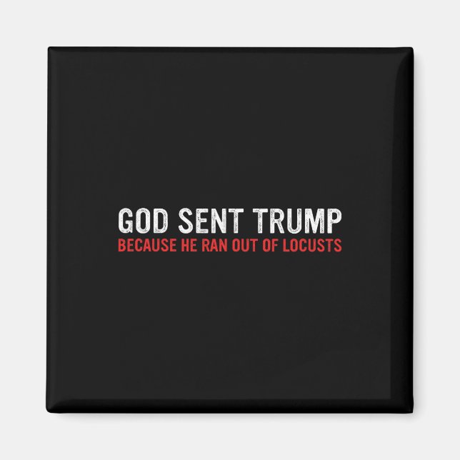 Aimant Dieu a envoyé Trump parce qu'il n'avait plus de cr (Devant)