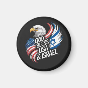 Aimant Dieu bénisse Israël USA
