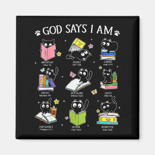 Aimant Dieu dit que je suis amoureux des livres de chats 